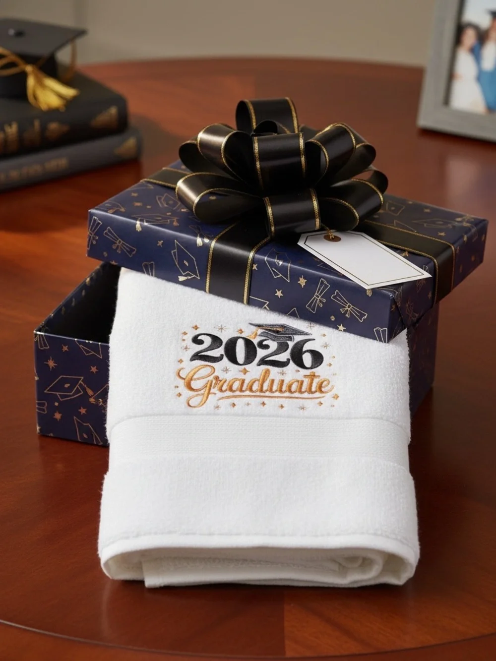 Class 2026 personalized embroidered hand towel pick 1 new monogrammed graduate